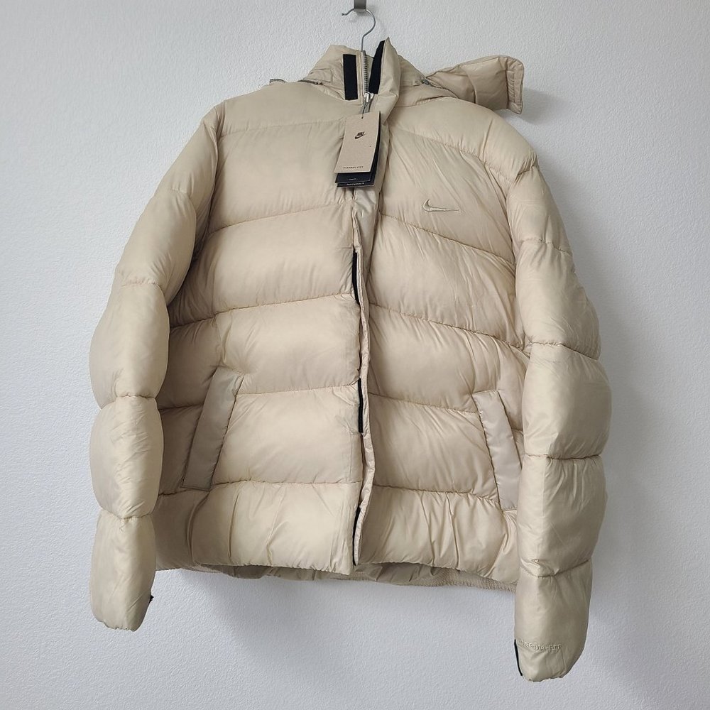 Nike Life Therma-Fit Puffer Jacket DQ4920-206 Size XXL Rattan Tan